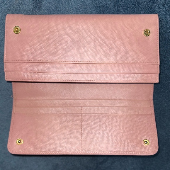 PRADA long double snap bow wallet - Picture 6 of 14